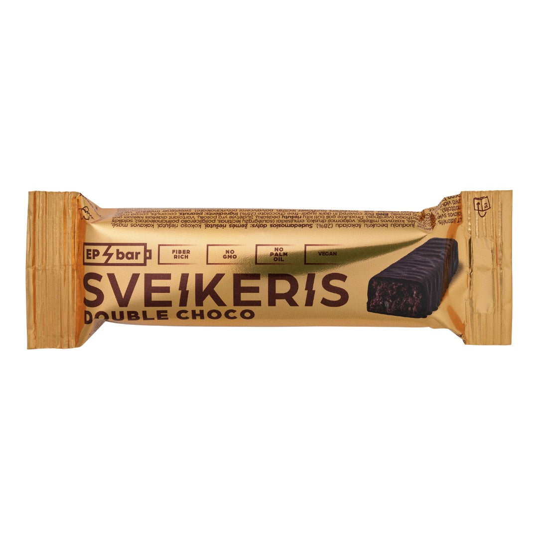 Double Choco "Sveikeris" bar