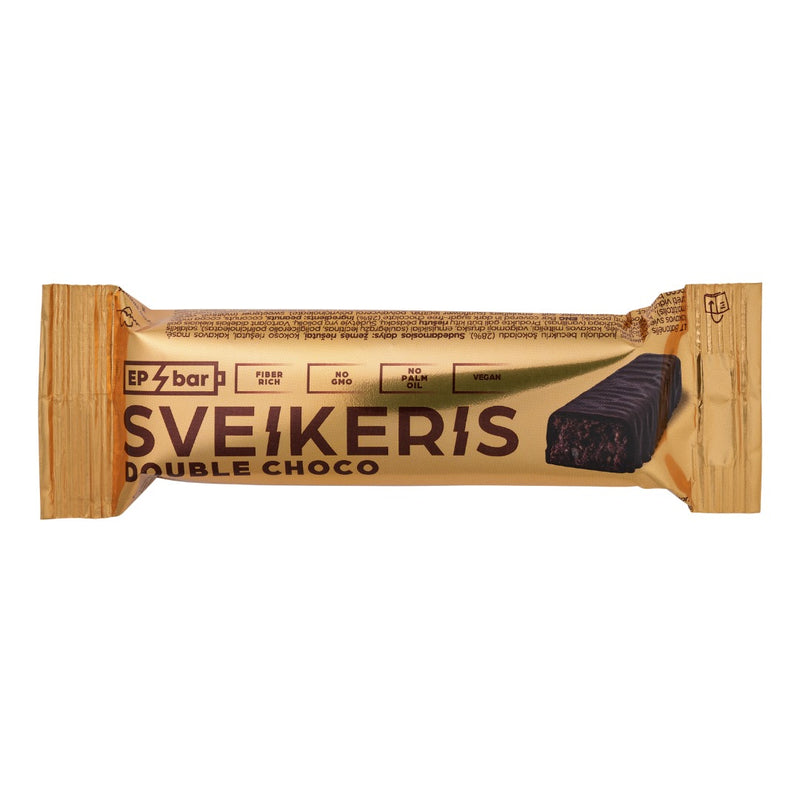 Double Choco "Sveikeris" bar