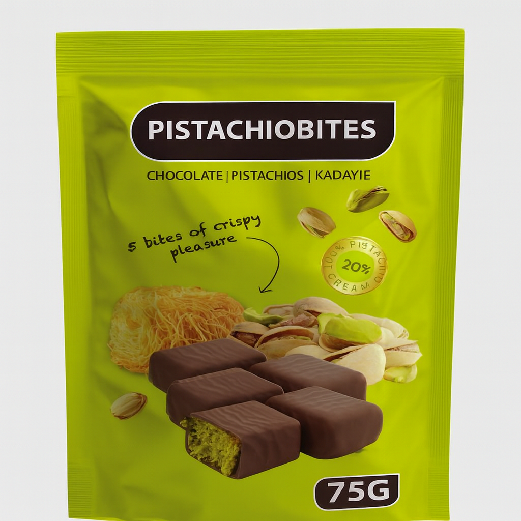 Premium Pistachio-Kunafa Bar